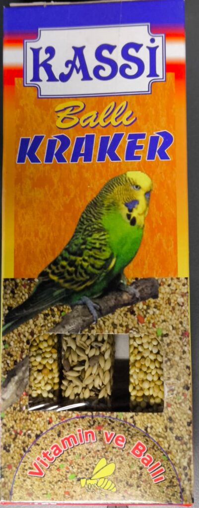 -Klas 3Lü Kraker Kuş Yemi ve Vitaminleri-kktc