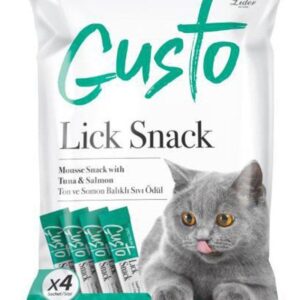 Spectrum Gusto Soup Tuna Fish Salmon Cream 15G Kedi Ödül Mamaları