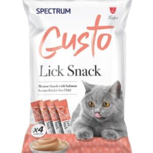 Spectrum Gusto Soup Salmon Cream 15G Kedi Ödül Mamaları
