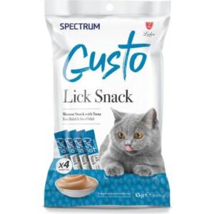Spectrum Gusto Soup Tuna Fish Cream 15G Kedi Ödül Mamaları