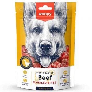 Wanpy Beef Marble Bi̇tes 100G Köpek Ödül Mamaları