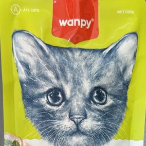 Wanpy-Wanpy Cat Tuna With Chicken&Carrot 90G Kedi Ödül Mamaları-kktc