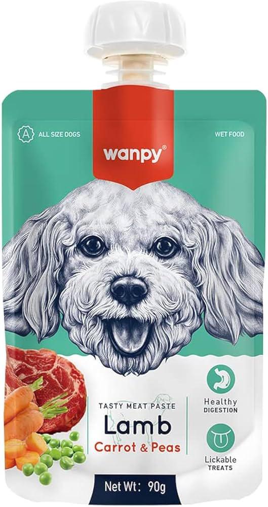 Wanpy Dog Lamb With Carrot &Pea 90G Köpek Ödül Mamaları