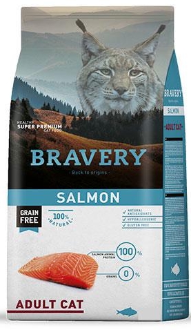 Bravery Adult Salmon Cat 2Kg Kedi Kuru Maması
