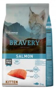 Bravery Kitten  Salmon 2Kg Kedi Kuru Maması