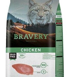 Bravery Sterlised Chicken 2Kg Kedi Kuru Maması