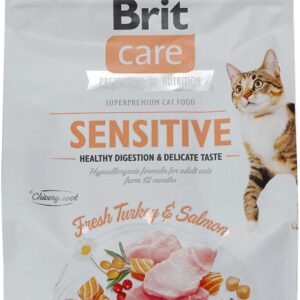 Brit Care Cat Grain Free Sensitive Healthy Digestion Delicate Taste 2Kg Kedi Kuru Maması