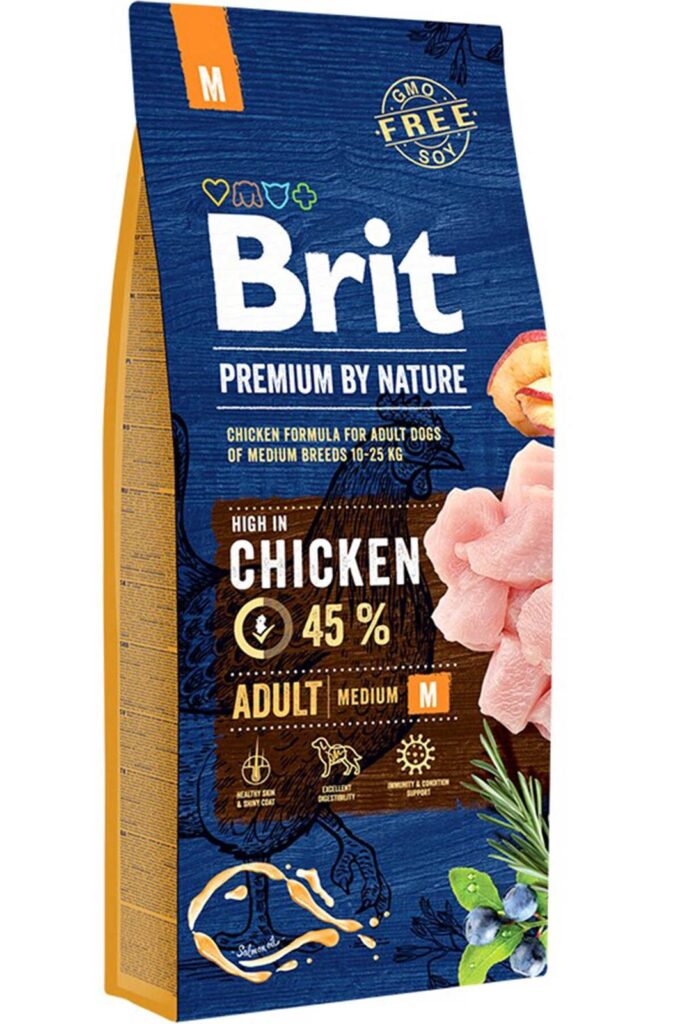 Brit Care-Brit Care Premium By Nature Chicken Adult Medium 15Kg Köpek Kuru Maması-kktc