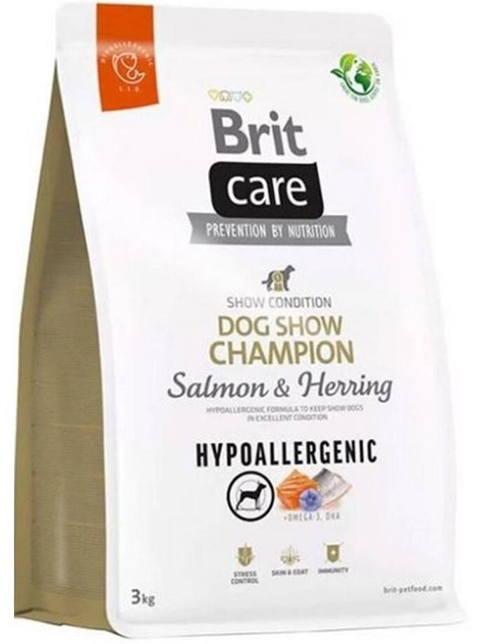 Brit Care-Brit Care Dog Show Champion Salmon Herring 3Kg Köpek Kuru Maması-kktc