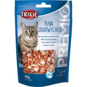 Trixie Premio Tuna Danswiches 50G Kedi Ödül Mamaları