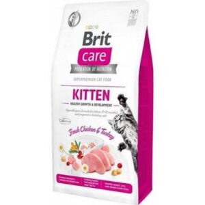 Brit Care Cat Grain Free Kitten Healty Growth&Development 2Kg Kedi Kuru Maması