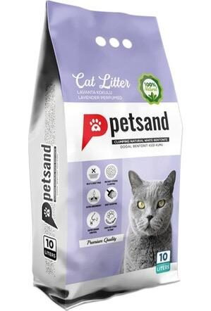 Petsand-Petsand Lavender 10L Kedi Tuvalet Ekipmanları-kktc