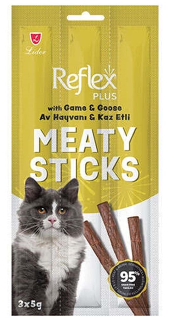 Reflex-Reflex Cat Stick Av Hayvanli Ördekli̇ Kedi Ödül Mamaları-kktc