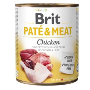 Brit Care  Pate & Meat Chicken 800G Köpek Yaş Maması