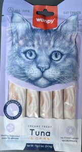 Wanpy Lickable Treat For Cat 14G&5 Pcs Tuna&Crab Kedi Ödül Mamaları