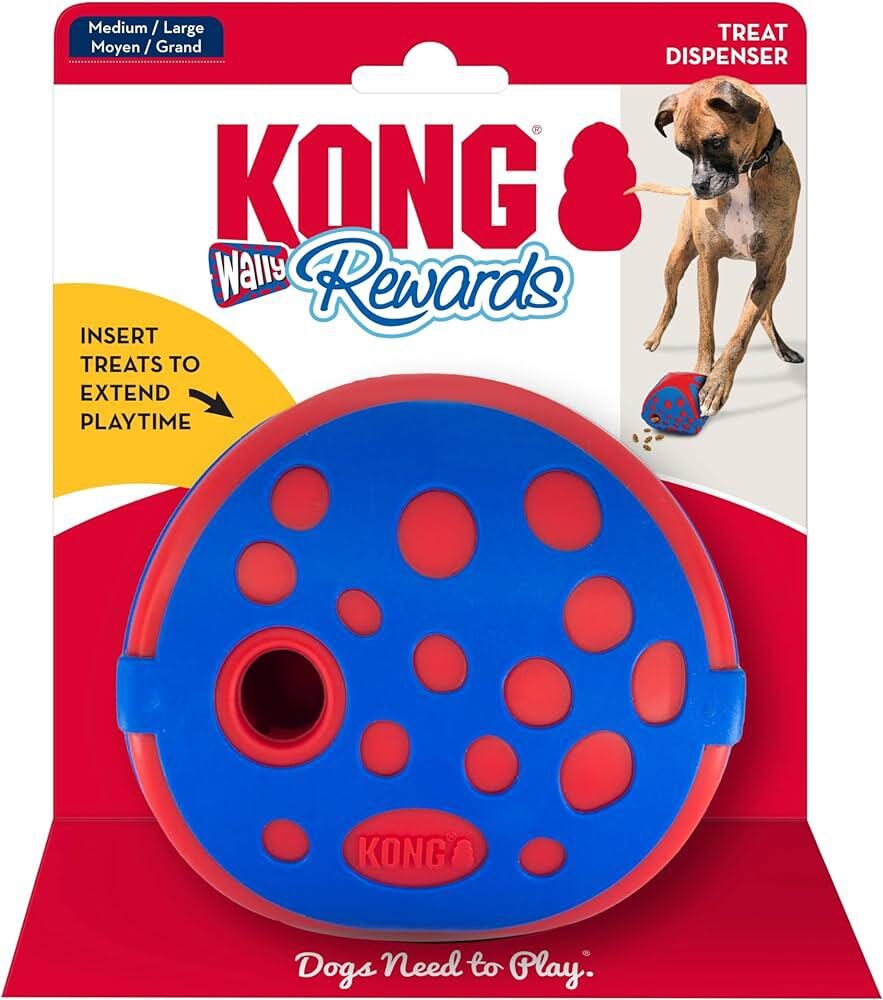 Kong-Kong Rewards Wally Medium Large Köpek Oyuncak ve Tasmaları-kktc