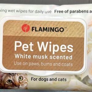 Flamingo Universal Wipes Reini White Musk 40Pcs 18X16Cm Display Hijyen Ürünleri