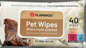 Flamingo Universal Wipes Reini White Musk 40Pcs 18X16Cm Display Hijyen Ürünleri