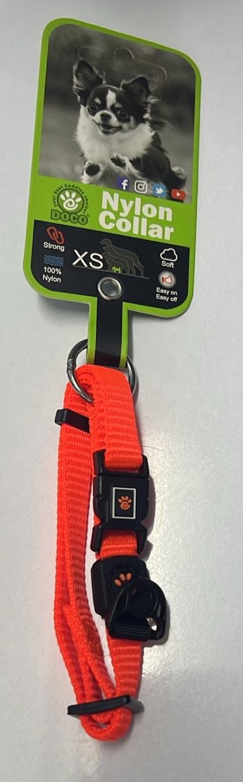 Doco Boyunluk Turuncu Xs Köpek Oyuncak ve Tasmaları