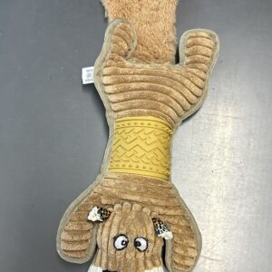 -Düdüklü Peluş Rakun Sy1112 Köpek Oyuncak ve Tasmaları-kktc