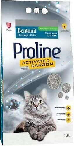 Proline-Proline Active Carbon Kedi Kumu 10L Kedi Kumu ve Koku Gidericileri-kktc