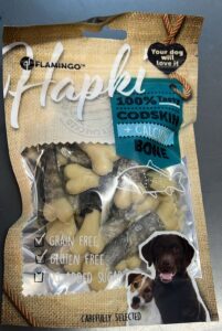 Flamingo Hapki Calcium Bone With Fish Skin 85G Köpek Ödül Mamaları
