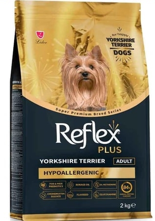 Reflex Plus Yorkshire Terrier Adult Dog Hypoallerg 2Kg Köpek Kuru Maması