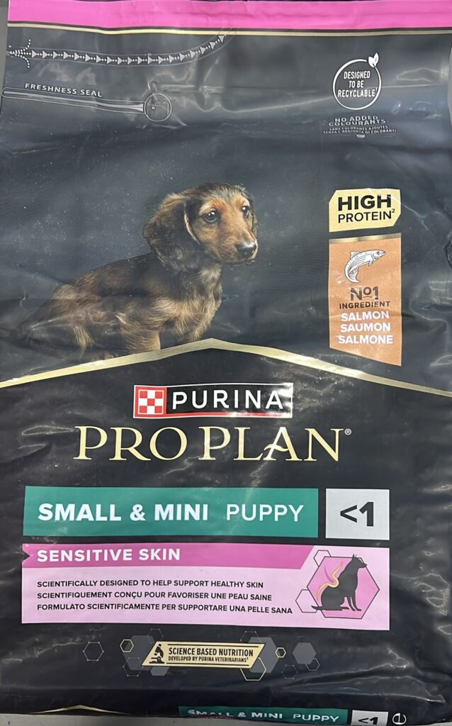 Proplan-Proplan Small&Mini Puppy Sensitive Skin 3Kg Köpek Kuru Maması-kktc