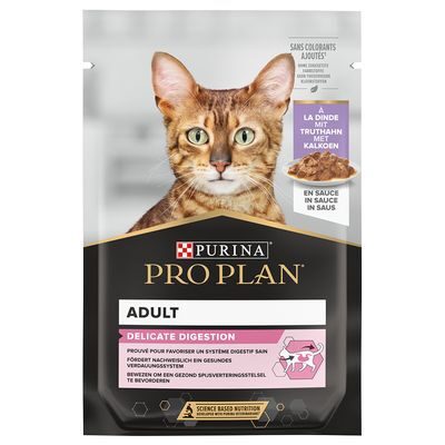 Proplan-Proplan Delicate Di̇gestion Cat Gi̇go Fi̇sh 85G Kedi Ödül Mamaları-kktc