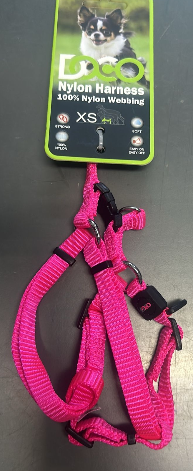 Doco-Doco Göğüslük Tasma Pembe (Xs) Köpek Oyuncak Ve Tasmaları-Kktc Doco-Doco Göğüslük Tasma Pembe (Xs) Köpek Oyuncak Ve Tasmaları-Kktc