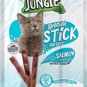 Jungle Cat Sti̇ck Salmon 15Gr Kedi Ödül Mamaları