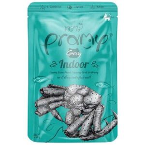 Pramy Tuna Yengeçli̇ Gravy Indoor 70Gr Kedi Ödül Mamaları