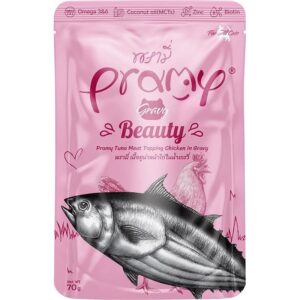 Pramy Tuna Tavuklu Gravy Cat 70G Kedi Ödül Mamaları