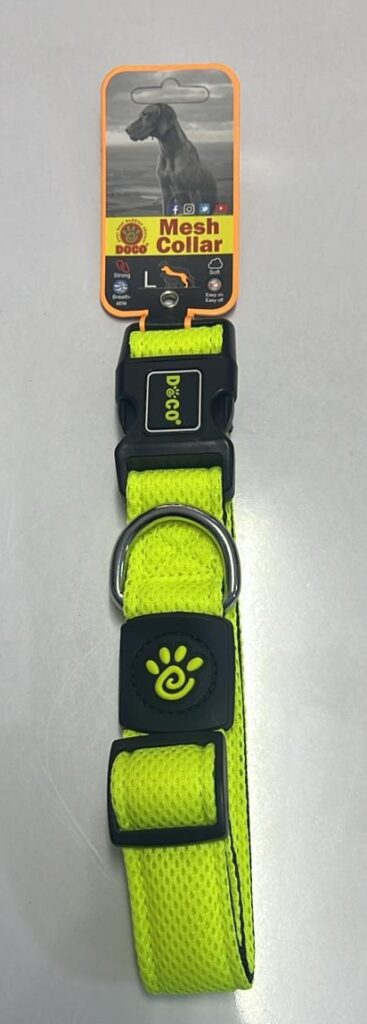 Doco-Doco Yumuşak Doku Boyunluk Sari(L) Köpek Oyuncak ve Tasmaları-kktc