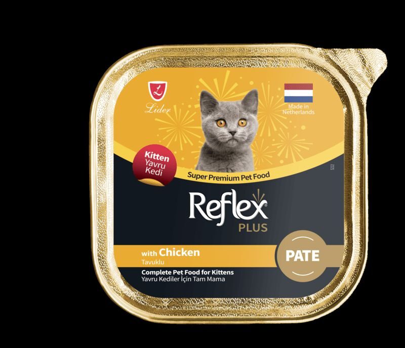 Reflex Plus-Reflex Plus Kitten Pate 85 Gr Kedi Ödül Mamaları-kktc