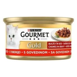 Gourmet Parça Siğir Etli̇ Yaş Mama 85Gr Kedi Yaş Maması