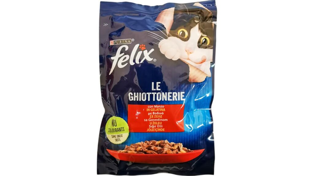 Felix-Felix Agail Gij Beef Pouch 85Gr Kedi Ödül Mamaları-kktc