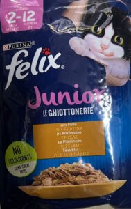 Felix Junior Agail Gij Chicken 85Gr Kedi Ödül Mamaları