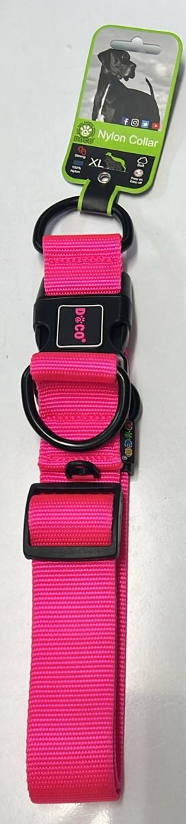 Doco Boyunluk Tasma Pembe (Xl) Köpek Oyuncak ve Tasmaları