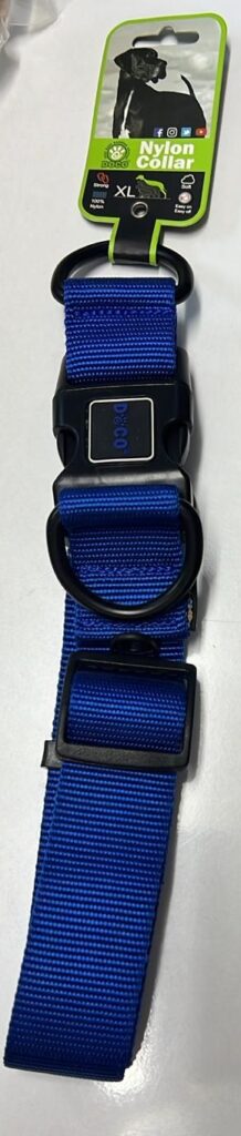 Doco-Doco Boyunluk Tasma Mavi̇ (Xl) Köpek Oyuncak ve Tasmaları-kktc