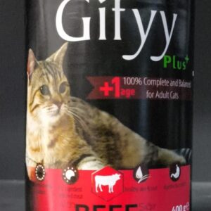 Gi̇ffy Beef Adult 400G Kedi Yaş Maması