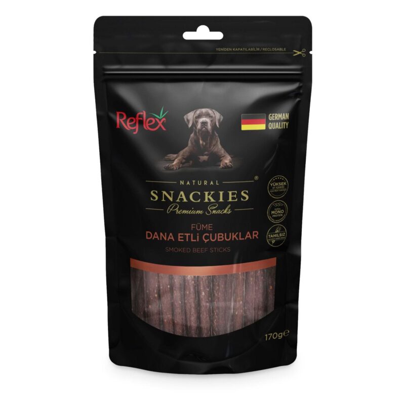 Reflex Snackies Dana Etli̇ Çubuklar 170G Köpek Ödül Mamaları