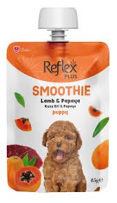 Reflex Plus Smothies Kuzu Etli̇ Papaya Puppy 85G Köpek Ödül Mamaları