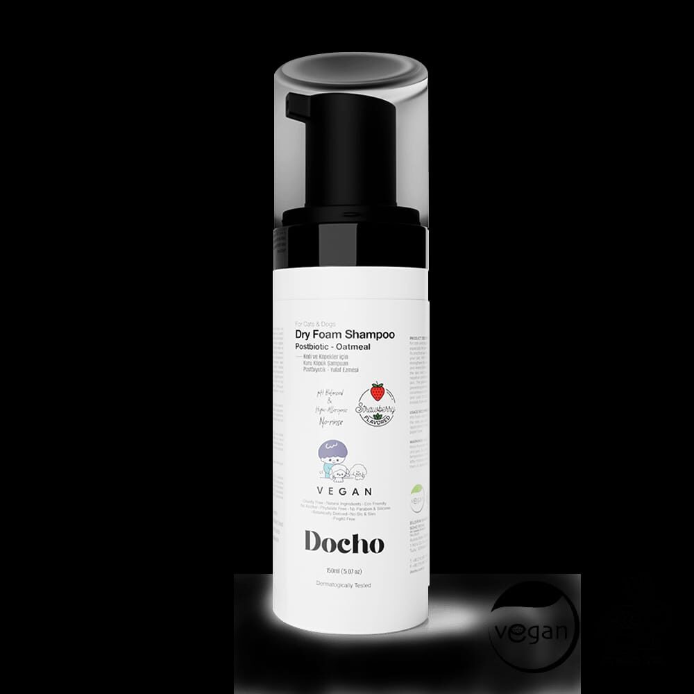 Docho-Docho Kuru Köpük Şampuan 150Ml Köpek Bakım Ürünleri-kktc