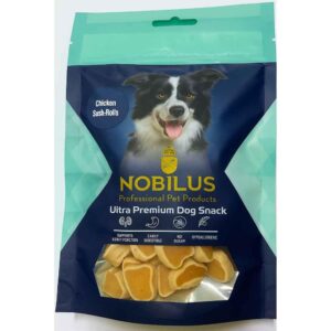 Nobilus Chi̇cken Sushi̇ Rolss Köpek Ödül Mamaları