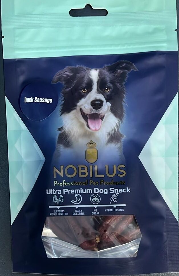 Nobilus-Nobilus Duck Sausage Köpek Ödül Mamaları-kktc