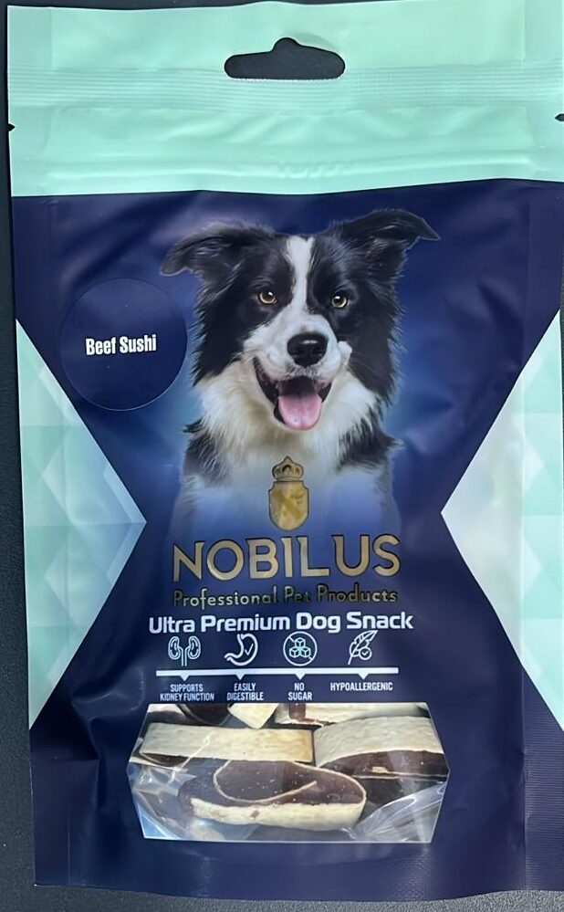 Nobilus-Nobilus Beef Sushi Köpek Ödül Mamaları-kktc