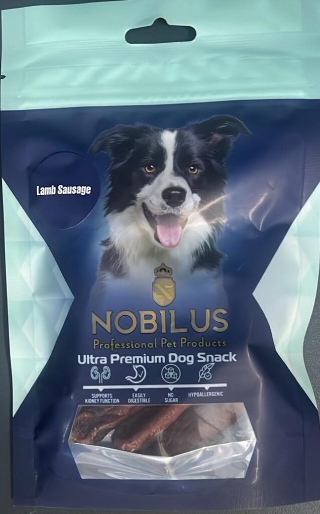 Nobilus-Nobilus Lamb Sausage Köpek Ödül Mamaları-kktc