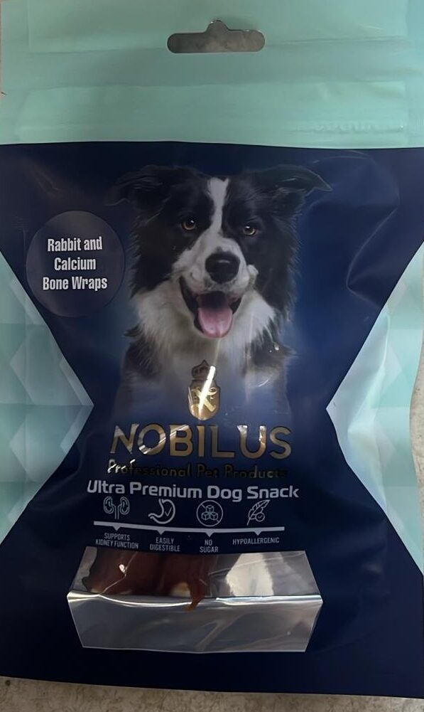 Nobilus-Nobilus Rabbi̇t And Calci̇um Bone Wraps Köpek Ödül Mamaları-kktc