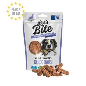 Lets Bite Meat Snacks Duck Fi̇llets 80G Köpek Ödül Mamaları